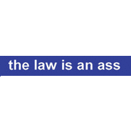 law is an ass T shirts